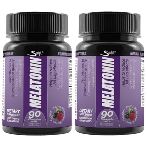 Melatonin (90 comp Masticables) Frutos del bosque 1.9mg (2 Unidad)