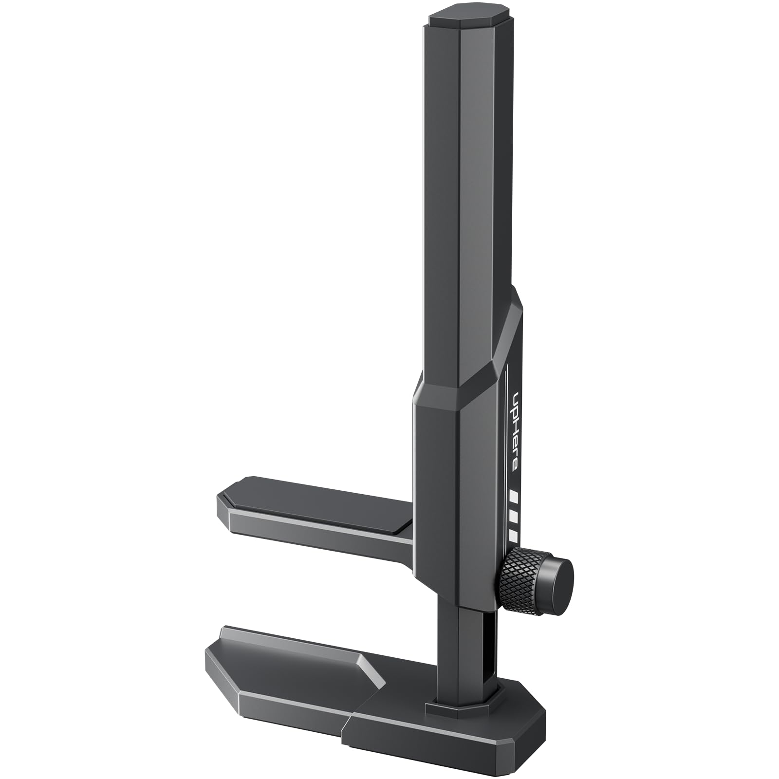 upHere GH07 Support GPU Alliage de Zinc Hauteur Réglable Carte Graphique Base Magnétique Patin Caoutchouc 18-160mm Noir