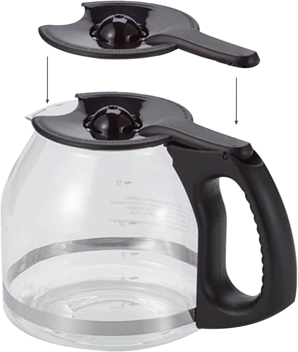 Replacement Coffee Pot Lid for Mr. Coffee Oster, Durable 12 Cup Carafe Top