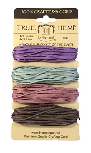 Hilo de cáñamo Hemptique 10 lb Vintage: di adiós a los nudos flojos en tus manualidades 2