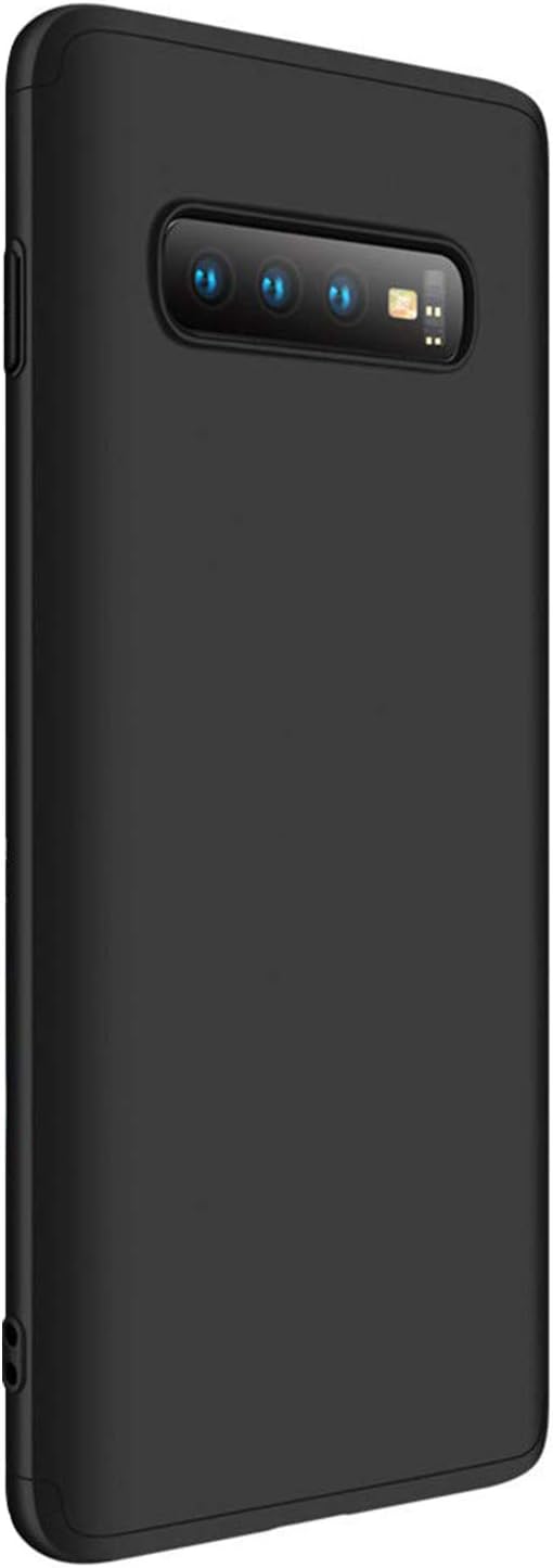 Microsonic Samsung Galaxy S10 için Kılıf Double Dip 360 Protective Siyah [Galaxy S10 ile Uyumlu Kılıf - Siyah]