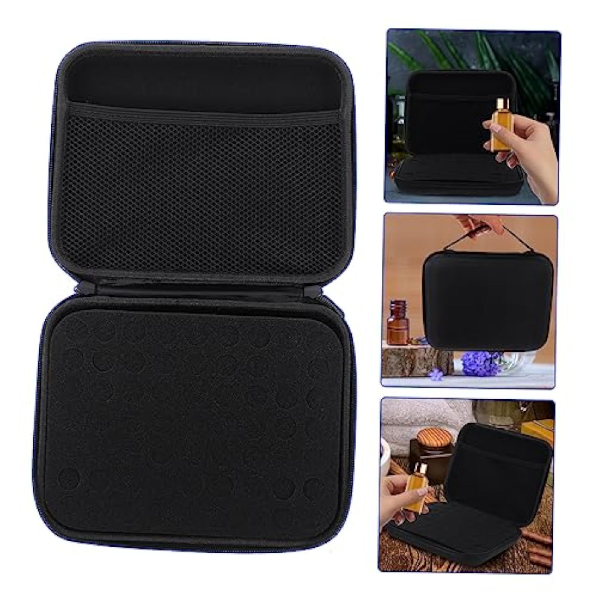 Portable Oil Bottle Storage Holder Organizer