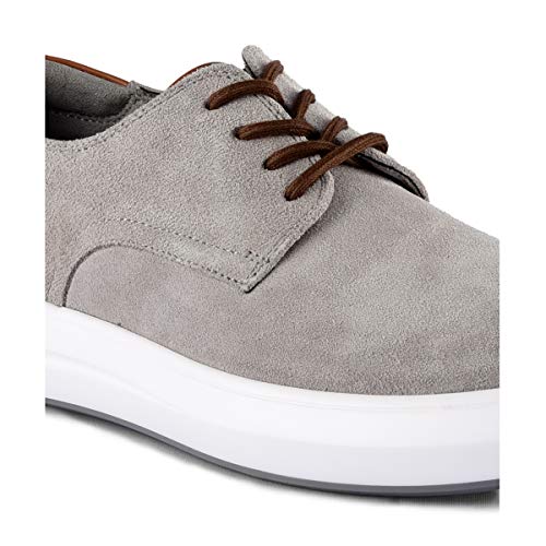 Buy Cole Casual Suede Leather Laceup Shoes for Men Grey at