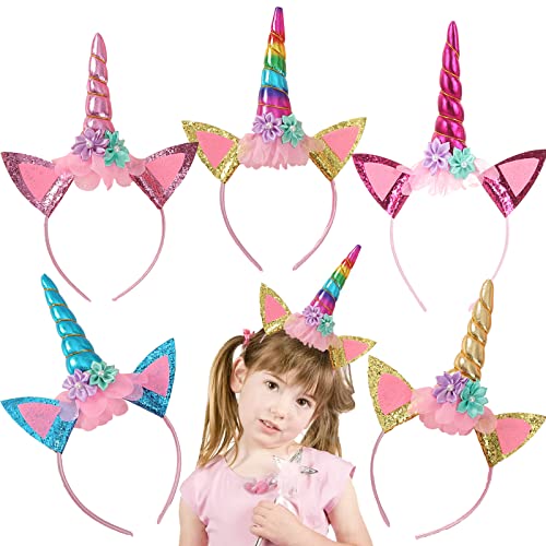 FOMIYES Cerchietto Con Orecchie Da Mucca E Corna - 2 Pezzi, Accessorio Per Capelli Divertente Per Halloween, Feste E Carnevale - Per Adulti E Bambini