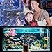 Betta Fish Toys, Black Betta Fish Tunnel Hammock, Safe Aquarium Decor for Smallfish Shrimp, Bettas Tank Accessories with Suction Cups Perfect for Hideout and Play Area