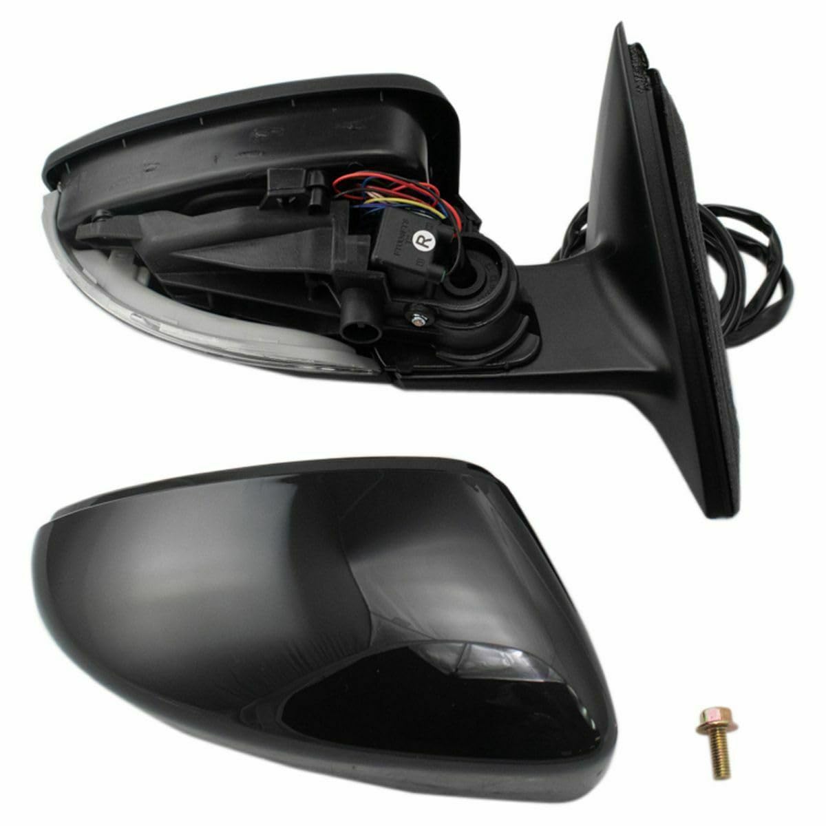 Amazon.com: Side Mirror 1pc Right Passenger Side Paint to Match  