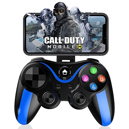 Supporta dispositivi multipli: controller mobile compatibile con iOS 13.4+/Android 10.0+. Per OnePlus /Xiaomi/Samsung/Motorola/Sony/Huawei, per iPhone 13/iPhone 13 Pro/Max/iPhone 12/12 Pro/12 Mini/iPhone 11/11 Pro/Max/iPhone Xs, XR X, 8 Plus, 8, 7 Plus, 7 6S 6 [Nota: non compatibile con Apple TV/iPod, Android non supporta la CPU MediaTek]