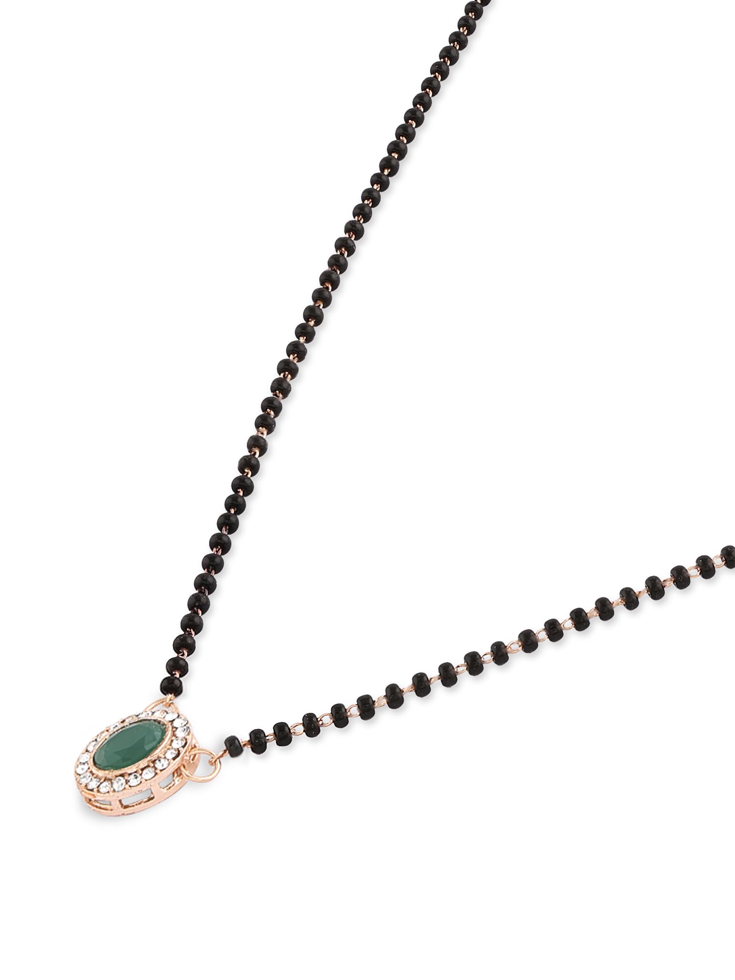 Austrian Diamonds & Beads Mangalsutra-ZPFK16909