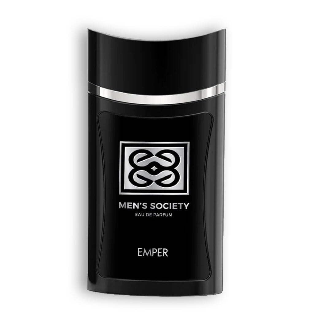 EMPER Men's Society Pour Homme 85ML Eau De Parfum - Premium Fragrance for Men, Long-Lasting Scent, Sophisticated Aroma, Ideal for Him, Luxury Perfume for Daily Wear and Special Occasions