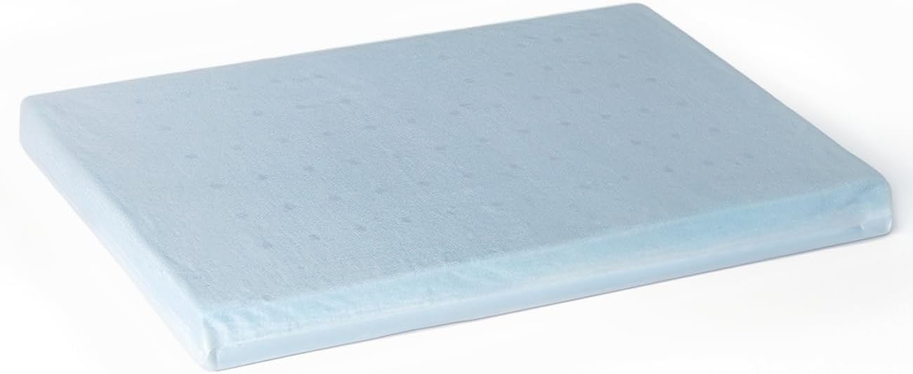 LOFE Adjustable Memory Foam Pillow's One Layer - 1 Height 2'' Insert for Cervical Pillow for Neck Pain Relief, CertiPUR-US Memory Foam Piece for Neck Support Pillow for Stomach Sleeper, Blue, Soft Blue 2 inches