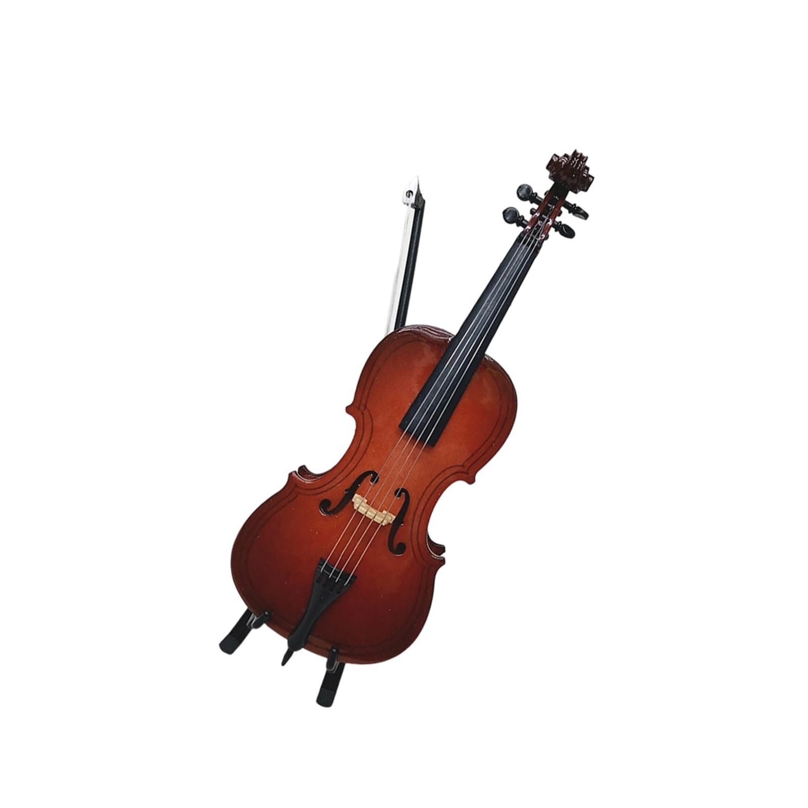 ZXFJYUIP Miniature Stringed Instrument Model Ornaments Home Desktop Decorations(14CM high)