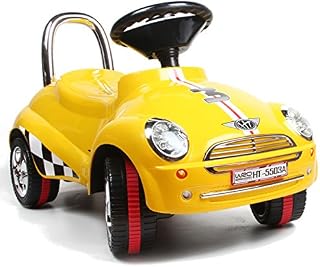 Amazing Tech Depot 3-in-1 Ride On Car Toy Gliding Scooter with Sound