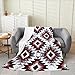 Feelyou Kids Southwest Native American Design Plush Throw Blanket, 40