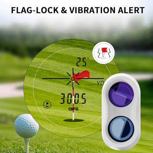 SG SURGOAL 6X 1200YD Laser Golf Rangefinder,Laser Range Finder with Slope Distance Measuring Device for Golfing