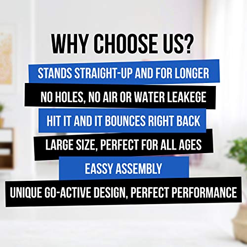 image for Atlasonix Punching Bag for Kids – Inflatable Kids Punching Bag - Kid