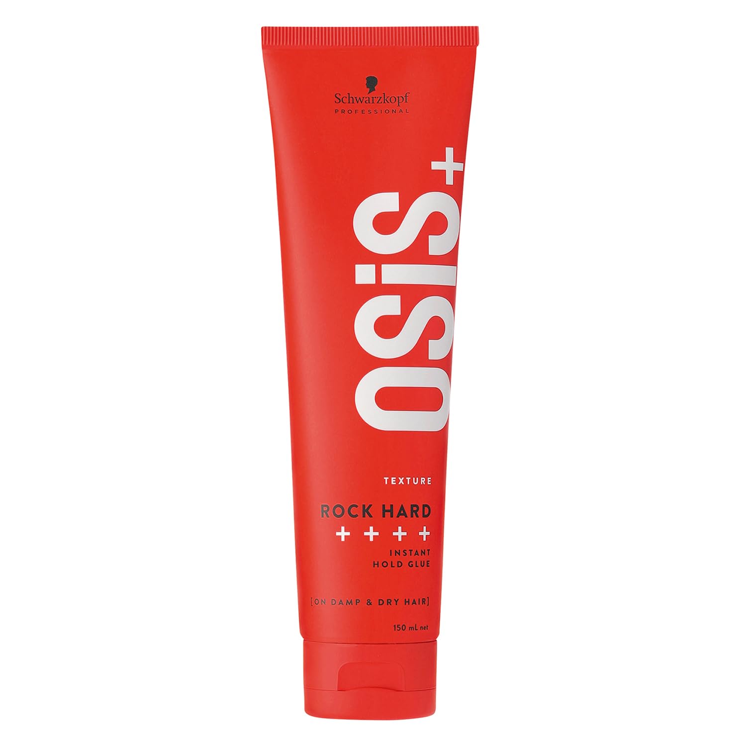 Schwarzkopf Professional OSiS Rock-Hard Hair Glue Haargel Für Extreme Styles Schuppenfrei Ausbürstbar Widerspenstige Haartypen Langanhaltend Super Starker Halt 150 ml