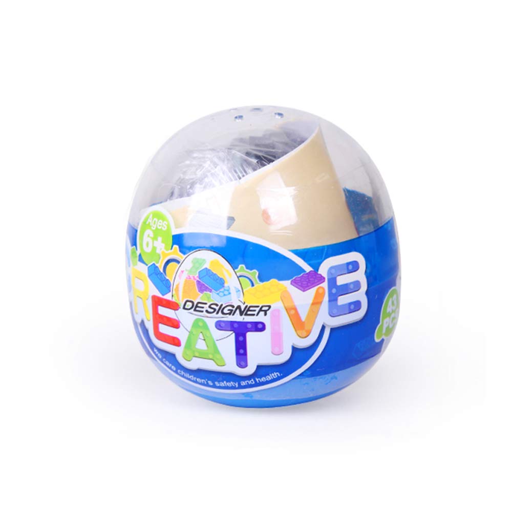 SIENON Mini Surprise Mystery Egg Standard Size Building Blocks STEM Toys, 1 Pack -Random 12 Surprise Animal Eggs of Puppy, Bunny, Bird, Kitten, Unicorn, or Cow-Kids Educational 3D Puzzle Party Favors