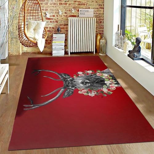 Tapis Noel entrée intérieur lavable pour protéger et décorer le sol