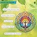 Tree of Life Wind Spinner,3D Frosted Wind Spinners Hanging for Yard and Garden Gift Tree of Life Wind Sculptures,10