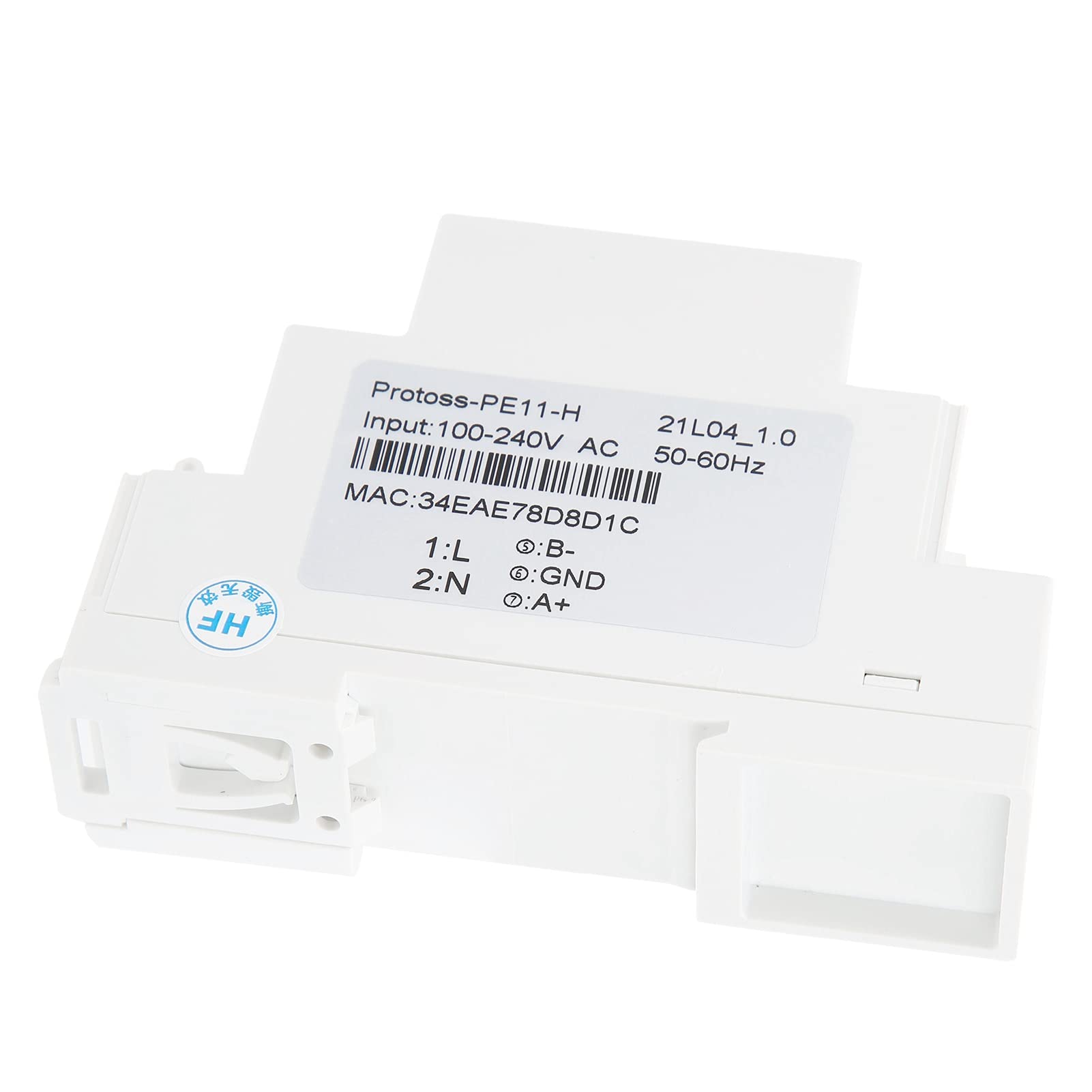 Montaje en riel de RS485 a Servidor Serie Ethernet PE11‑H Enrutador de Servidor Serie RS485 a Ethernet 100-240 V CA PE11-H para FreeRTOS