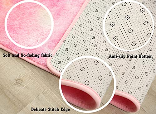 Buy 5 Pcs Shaggy Duvet Cover Set Get 3 Pcs Fluffy Area Rug Set For Girls Daughter Mermaid Unicorn Themed Room Decor #TOP7