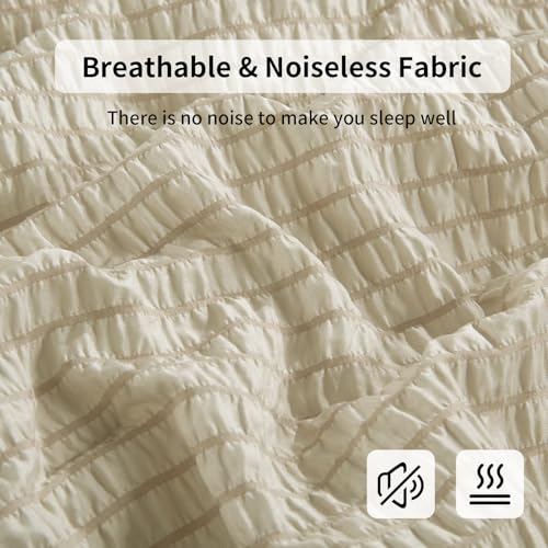 Comforter Set hipoalergénico que soluciona el frío nocturno sin pesar 6