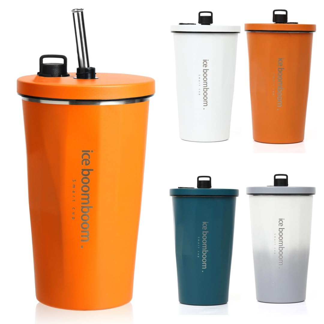 Amazon | iceboomboom タンブラー ストロー付きタンブラー【食品衛生法
