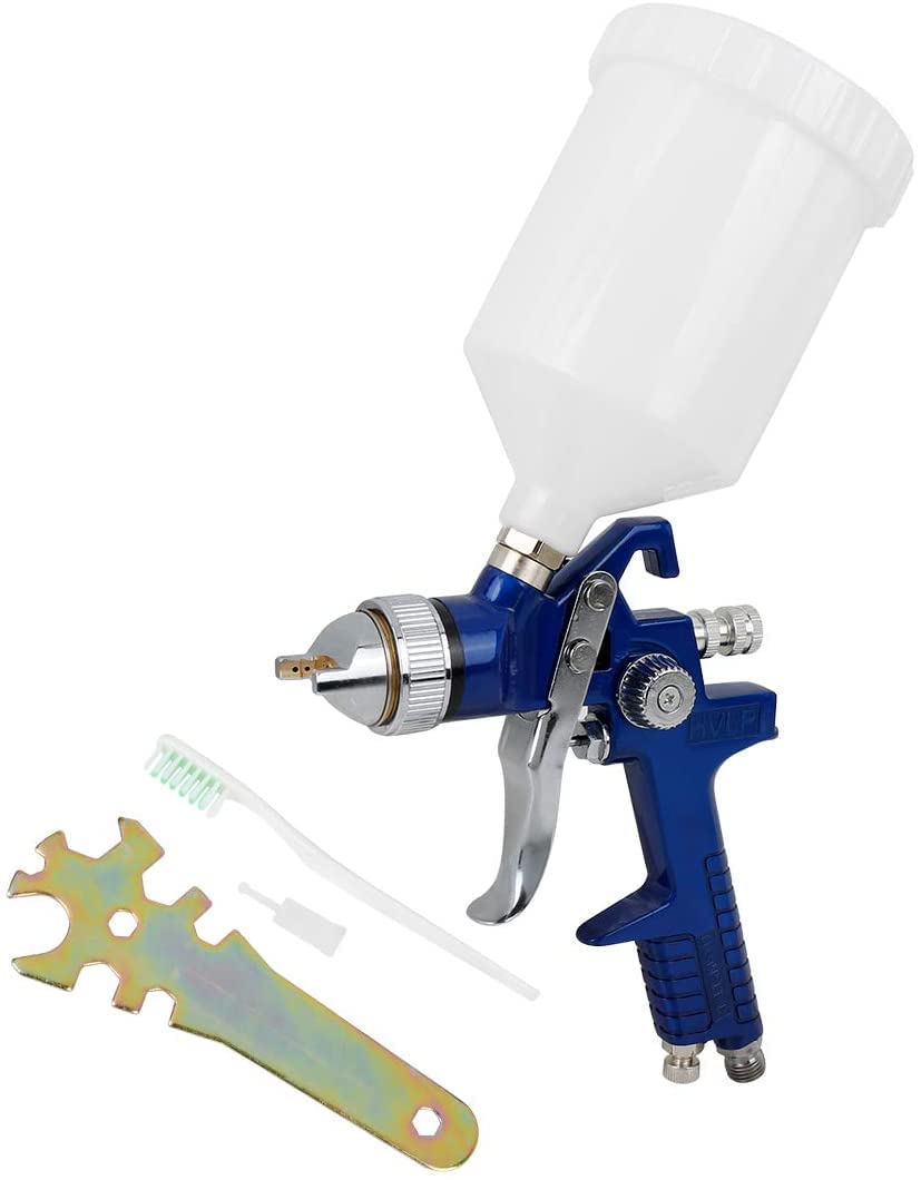 Amazon | XYWHPGV 車HVLP2.0mmアルミ合金エアスプレーガン0.6Lカップ
