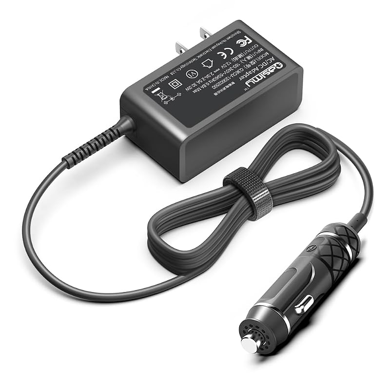 Adaptador de alimentação 12 V para auxiliar de partida Schumacher DSR114, DSR115, PSJ1812, PSJ2212, PSJ3612 e PSJ4424 CASIMY