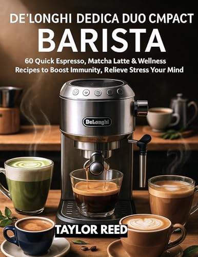 De’Longhi Dedica Duo Compact Barista: 60 Quick Espresso...