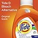 Tide Plus Bleach Alternative Safe on Colors HE Turbo Clean Liquid Laundry Detergent, Original Scent, 2.72 L (48 Loads)