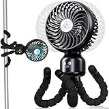 自動首振り&巻き付き自由自在 携帯扇風機