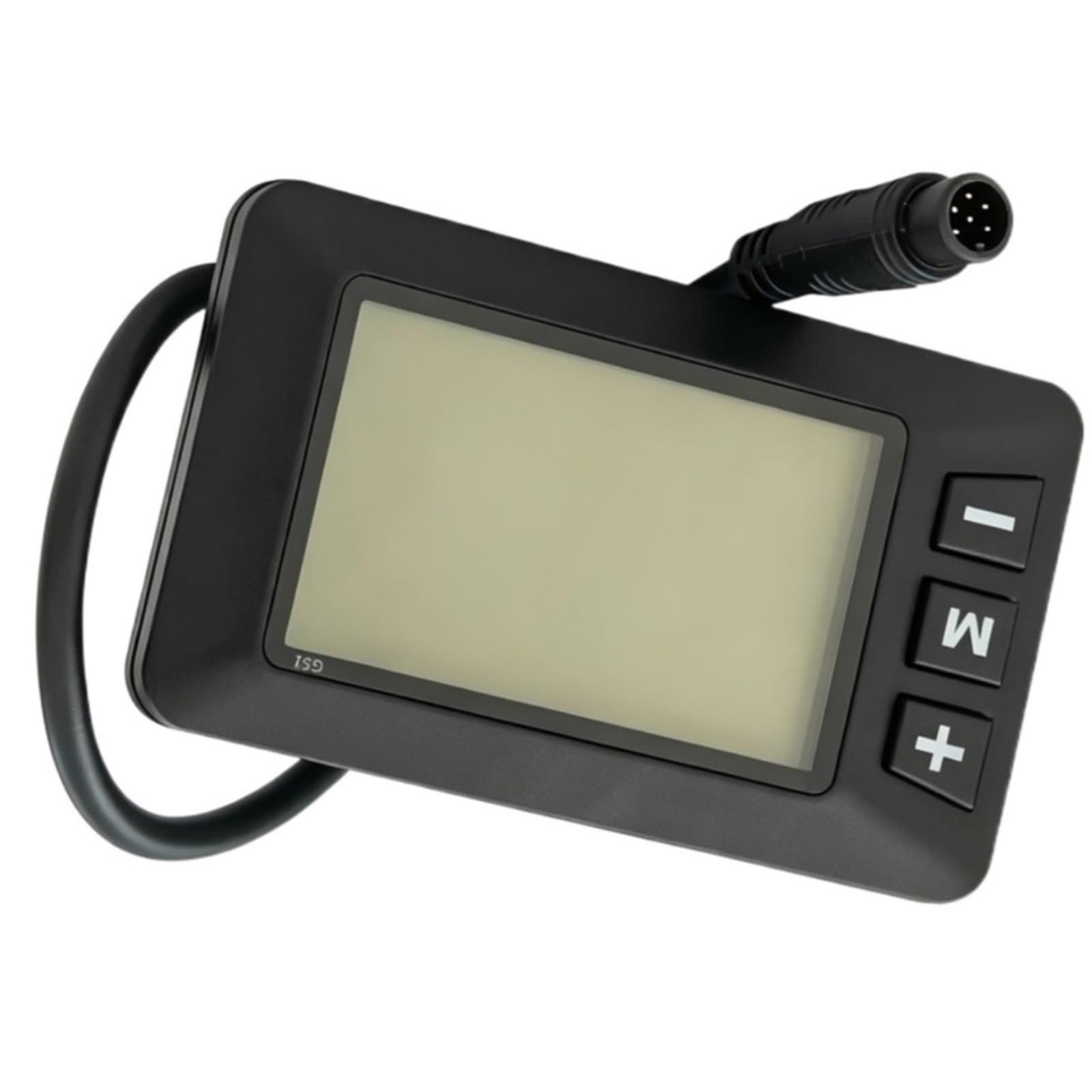 bdfndjnm G51 E-Bike LCD Display, 5/6 Pin, 36V 48V Universal LCD Screen For Fat Tire Bikes, Mountain Bikes And Electric Scooters(48V Round 6-pin connector)