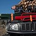 GLOGLOW 17.8 Inch Quick Release Industrial Tension Straps, Orange Lashing Cinch Straps for Cargo Securing