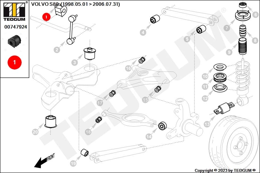 00747924 TEDGUM Stabigummis Zum Preis Von 5,68
