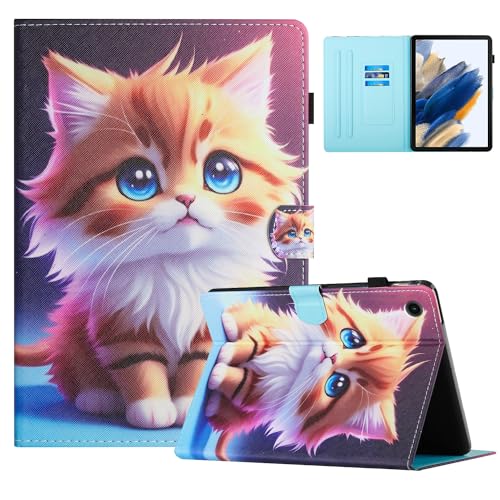 TEDTIKJT Funda para Tablet Lenovo Tab M10 3rd Gen 10.1 Pulgadas 2022 (TB-328FU/ TB-328XU) Cuero PU...