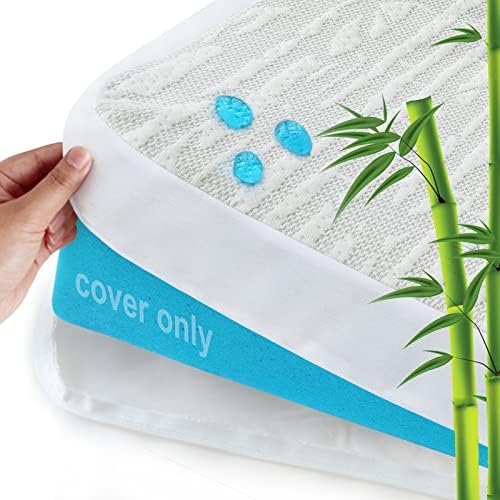 Mattress Topper Cover Protector Queen Size 3 Inch, 100