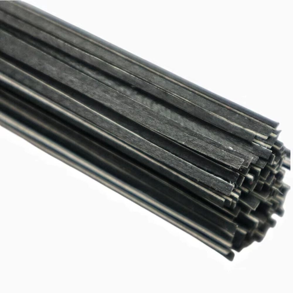 Lamelles D'érable, Filets for Violon, Alto, Violoncelle, Ou 20/100 Pièces, Bandes Noires Et Blanches(100pcs Violin)