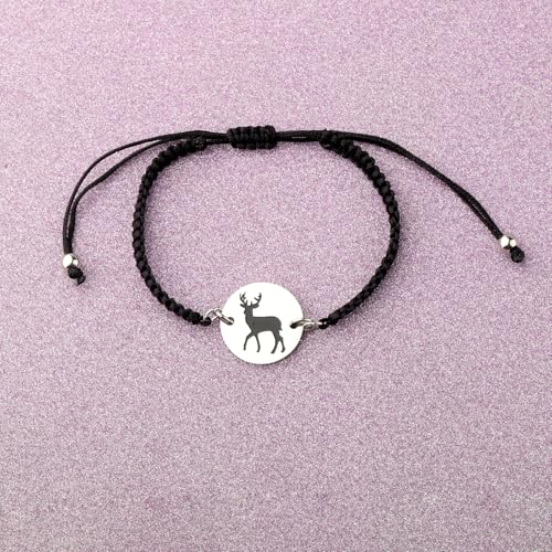 Deer Bracelet Deer Themed Jewelry Wildlife Spiritual Gift Animal spirit Gift For Nature Lovers4