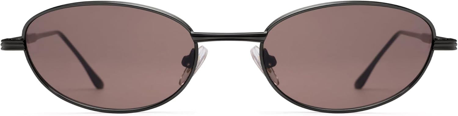 Appassal Retro Oval Sunglasses for Women Trendy Classic Shades Y2k Sunnies AP3747 - Image 2