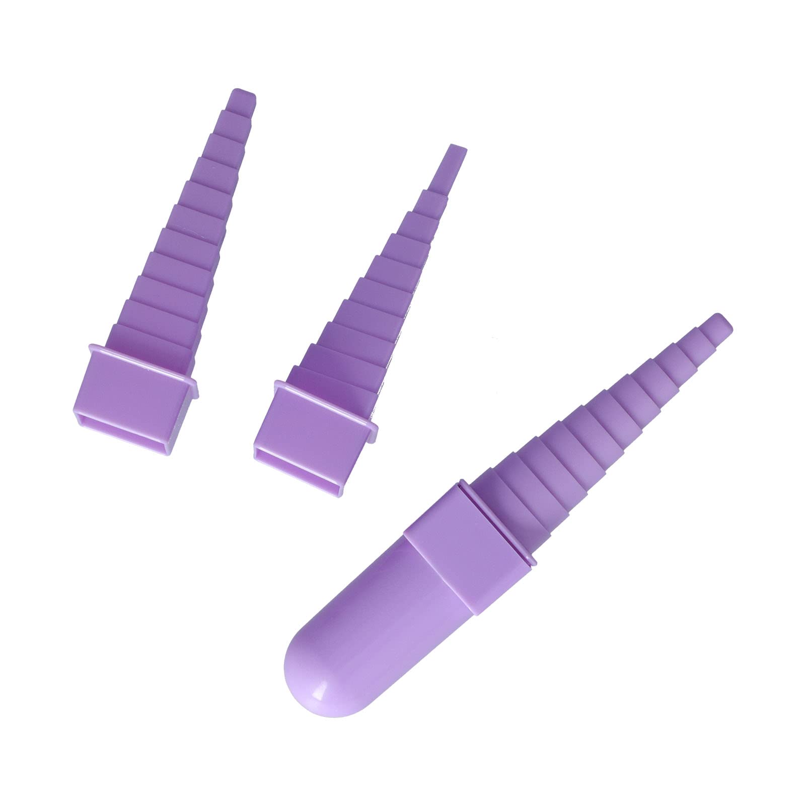 Paper Quilling Tools 4Pcs DIY Crimper Tool for Papercraft Purple