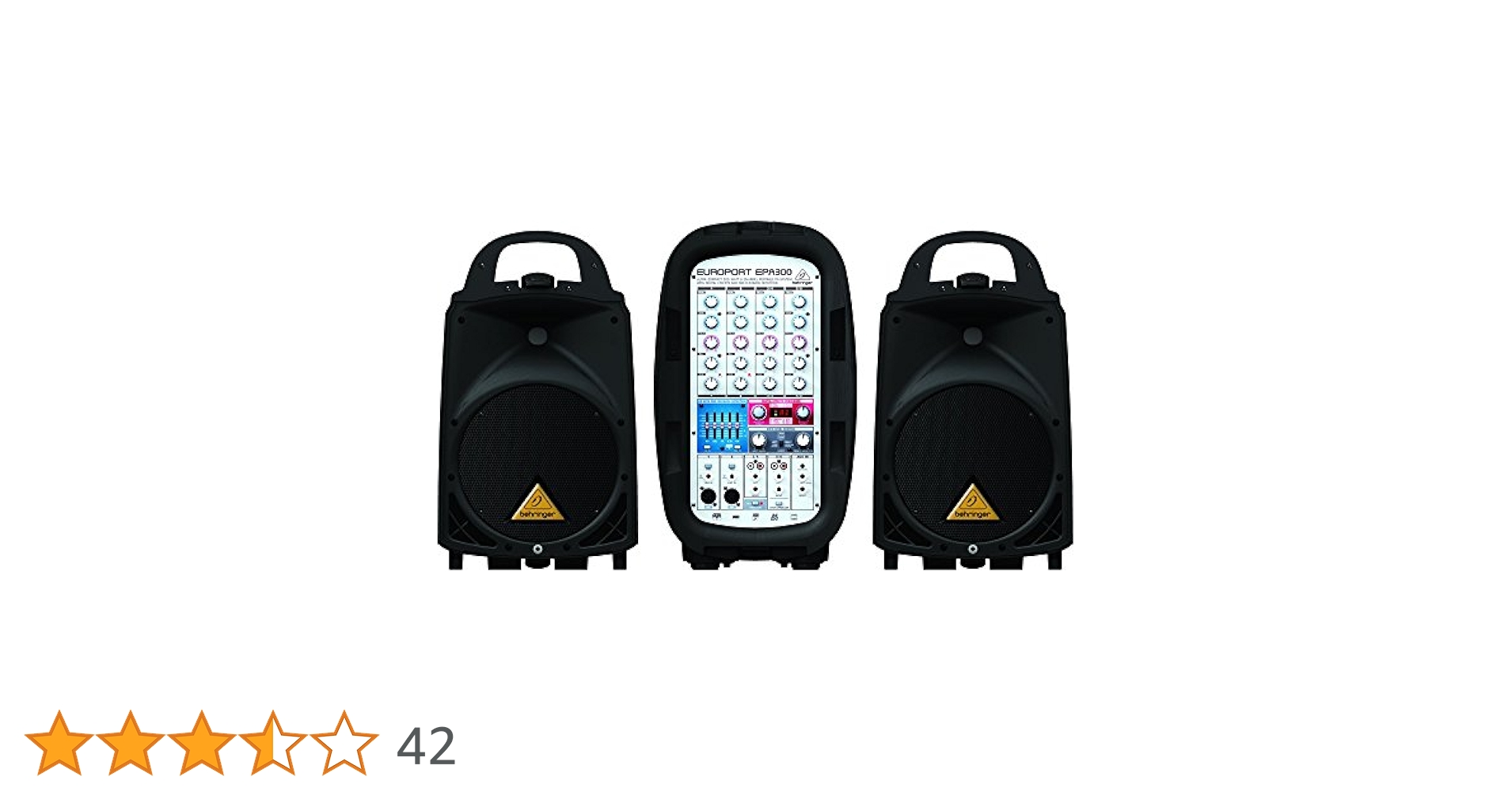 Behringer Europort EPA300 Ultra-Compact 300-Watt 6-Channel