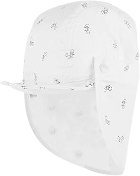 Glamour Girlz Baby,Clothing,Baby Boys 0-24m,Accessories,Hats & Caps Glamour Girlz Baby Boys Girls Summer Holiday Cotton Legionnaires Flap Neck Protection Baseball Cap Sun Hat 6-15 Months Bicycles White