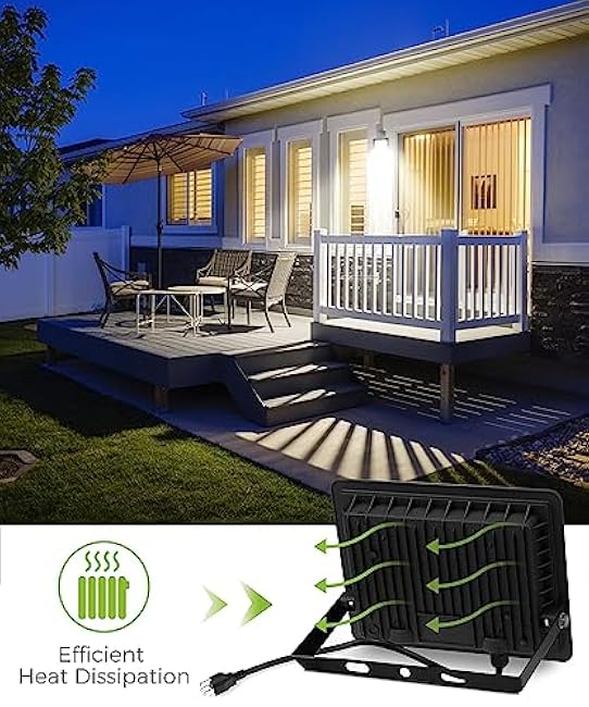 LOHAS Flood Lights 50W 6000K Daylight