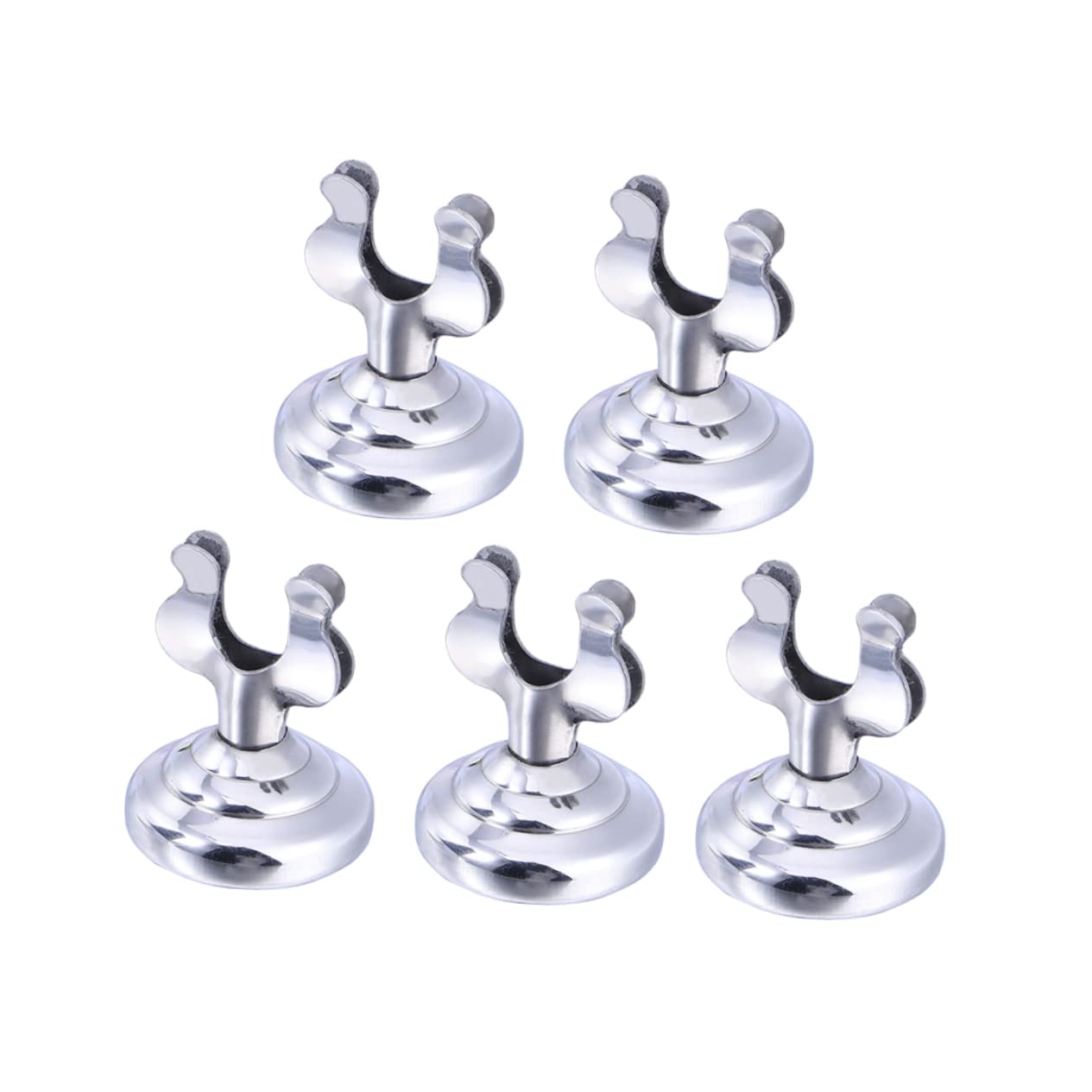 9piezas Porta Menú De Acero Inoxidable Soporte De Mesa Portátil Para Números De Mesa Para Restaurantes Bodas y Eventos
