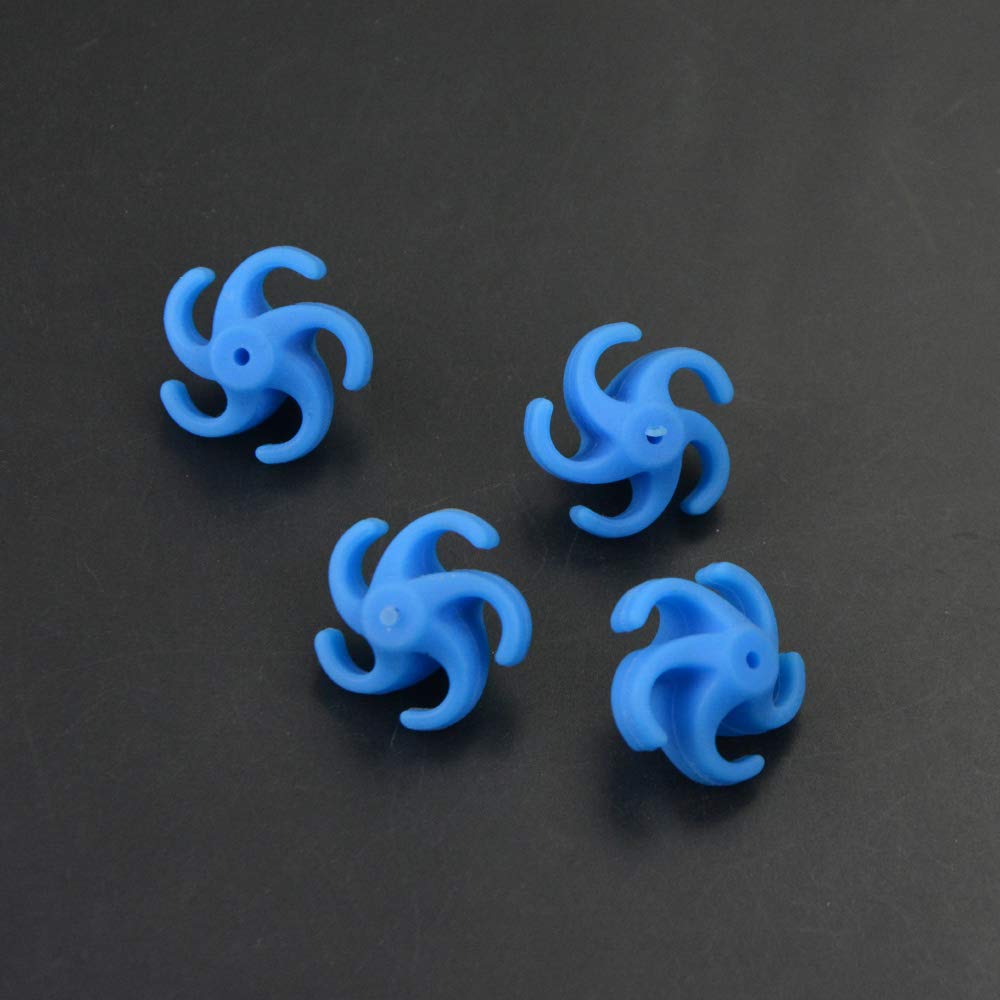 Leapiture Lot De 4 Stabilisateurs De Corde D'Arc – Amortisseurs Vibrations Silencieux En Caoutchouc Pour Tir à L'Arc