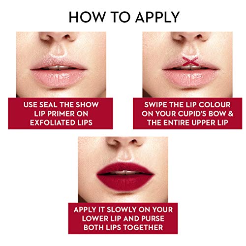 Image of SUGAR Cosmetics Smudge Me Not Liquid Lipsticks for Women | Transferproof & Waterproof | Lasts 12+ Hours | Matte Lipstick | 1.1ml - 06 Tangerine Queen