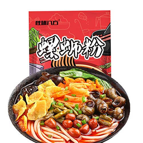 Instant Rice Noodle, luosifen, Guangxi Special Product, Liuzhou Snail Noodles, luo si rice noodles, for Chinese noodle,Family Party 300g(Pack Of 1)