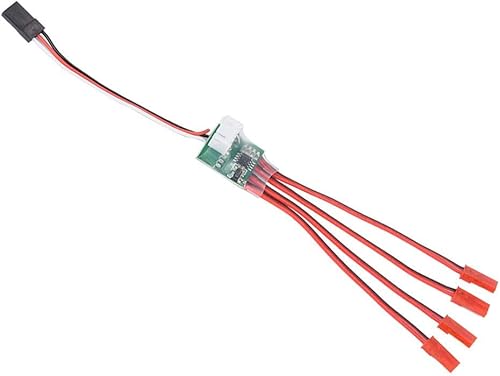 Miniatura 3 de Dilwe Controlador de tira de luz LED de barra de luz LED para avión de control remoto (3S)