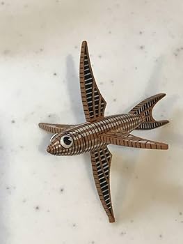 M.C. エッシャー 立体の置き物 魚 Amazon.co.jp: レア 希少品 マウリッツ・エッシャー M.C.